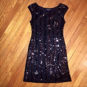 NWT Black Sequins Dress